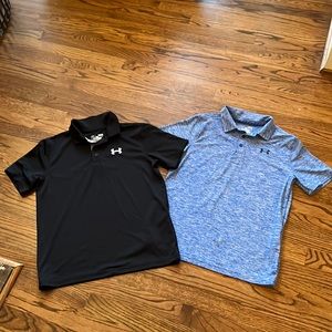 2 Under armor dry fit shirts youth extra large
